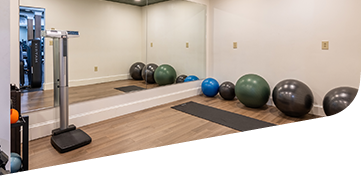 Functional fitness area at Ogunquit Fitness Center